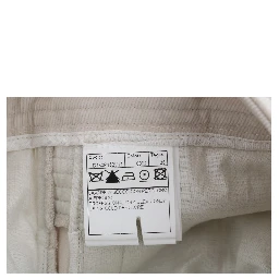 Beige Slim Jeans Corduroy Skinny Pants