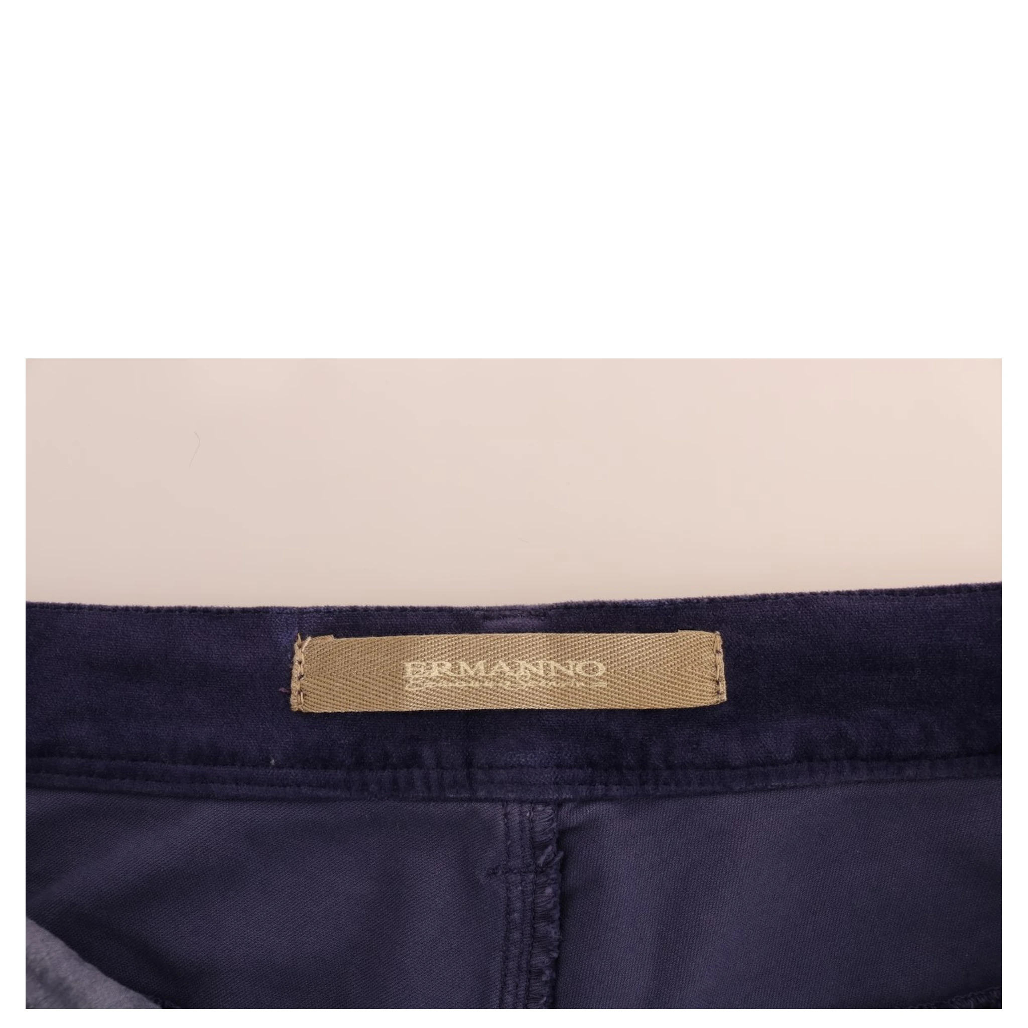 Purple Corduroy Stretch Bootcut Pants