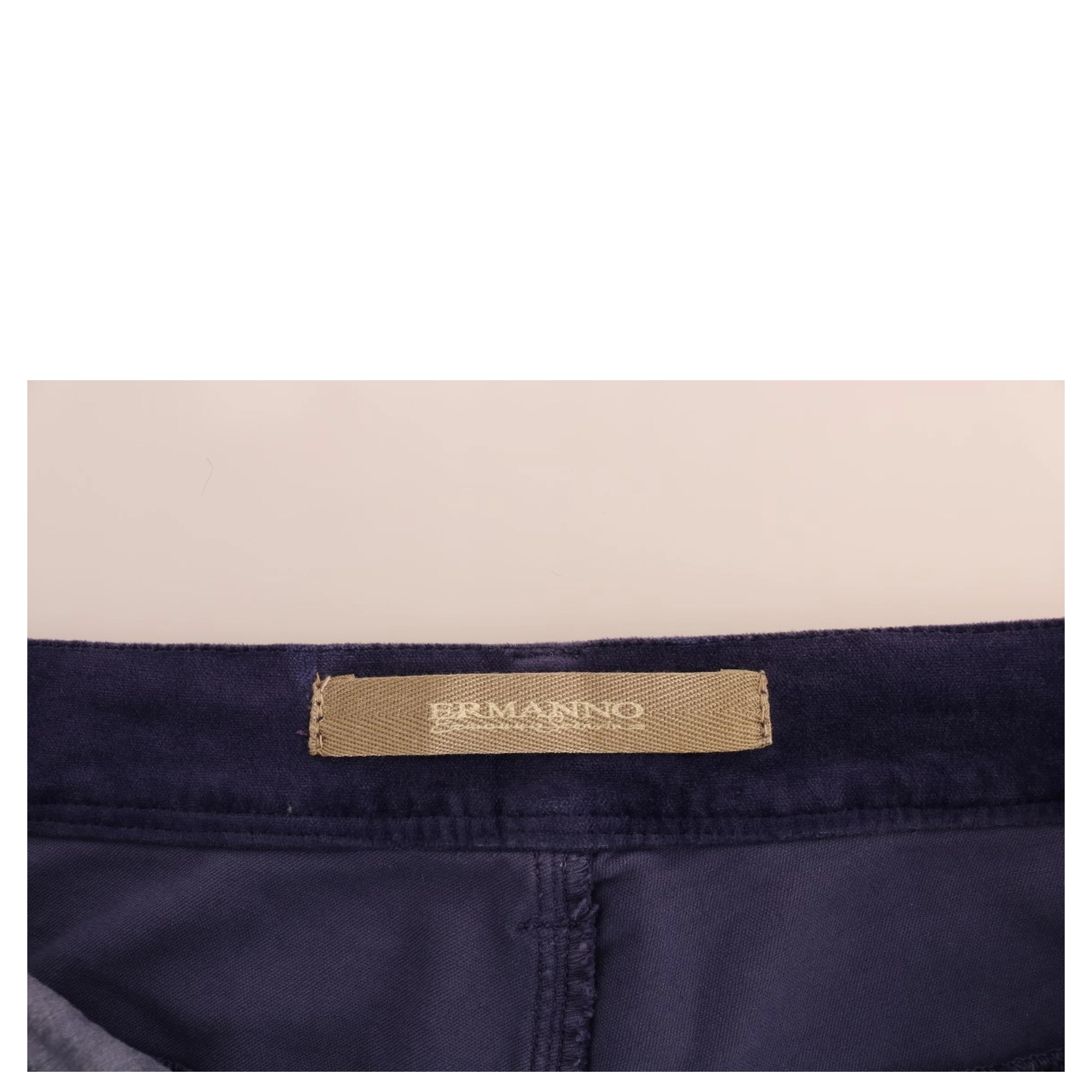 Purple Corduroy Stretch Bootcut Pants