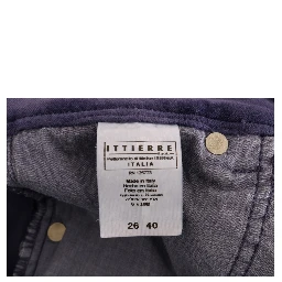 Purple Corduroy Stretch Bootcut Pants