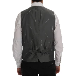 Gray STAFF Cotton Rayon Vest