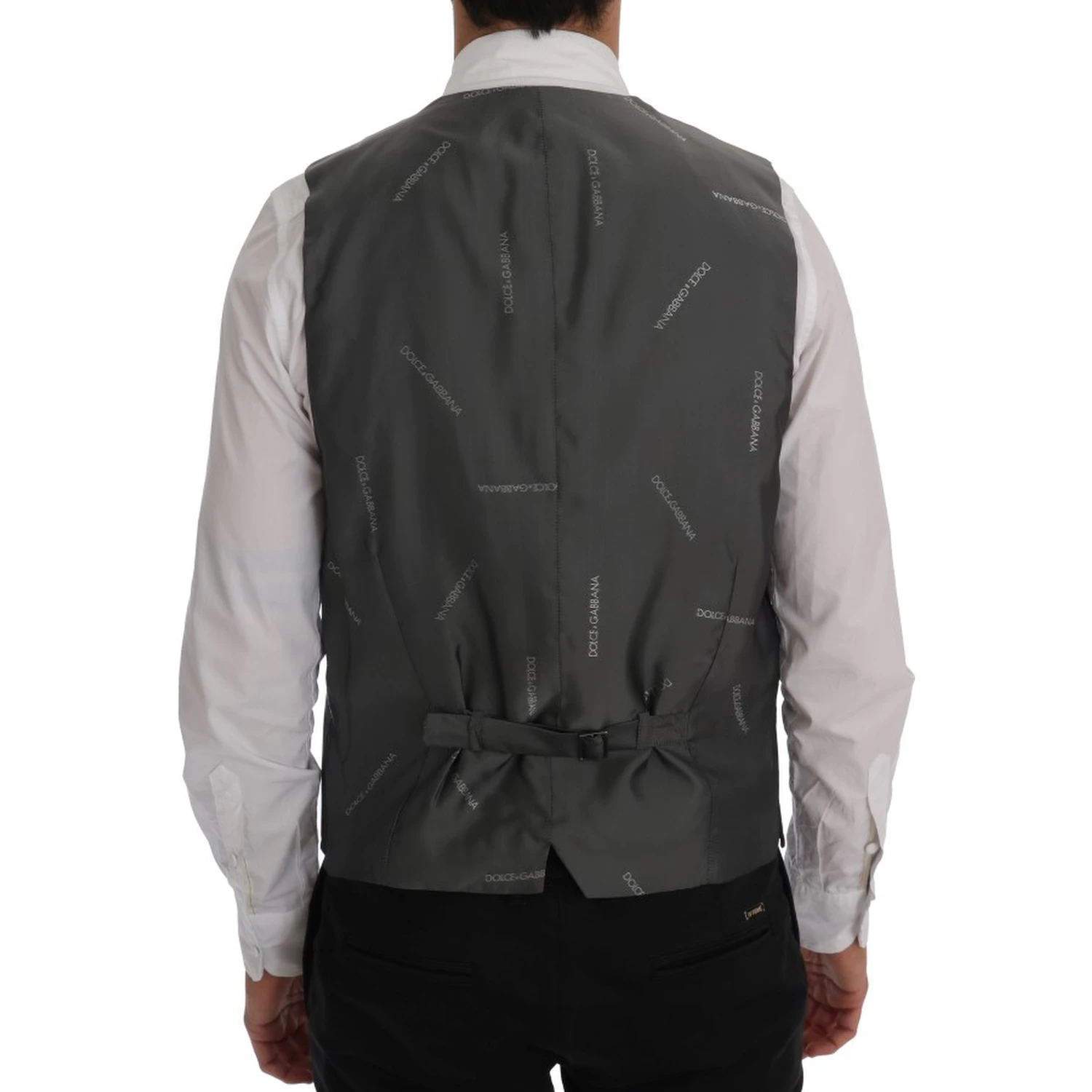 Gray STAFF Cotton Rayon Vest