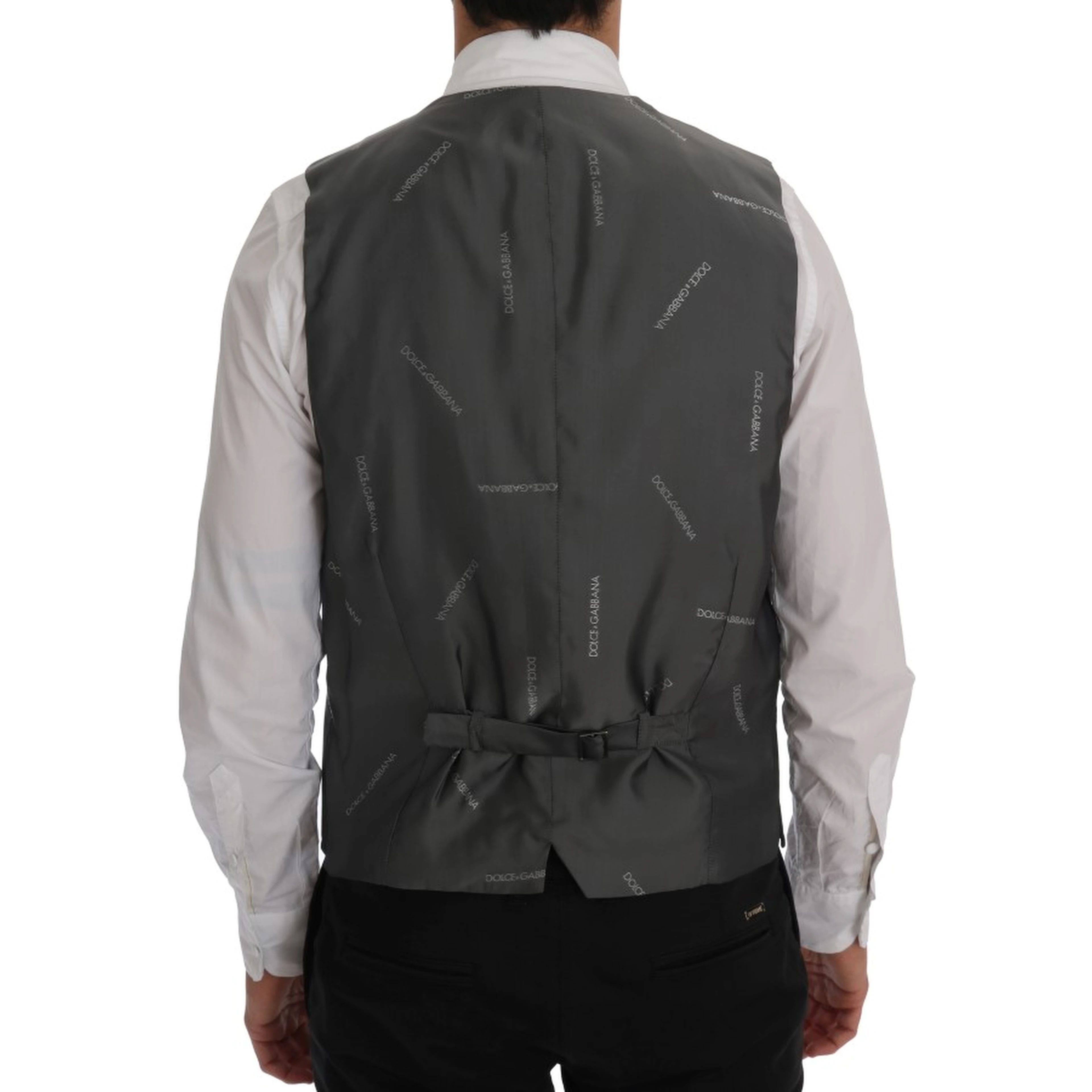 Gray STAFF Cotton Rayon Vest
