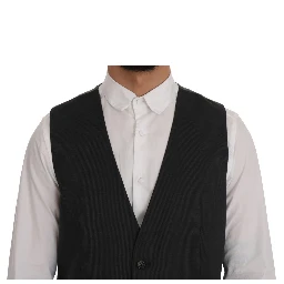 Gray STAFF Cotton Rayon Vest