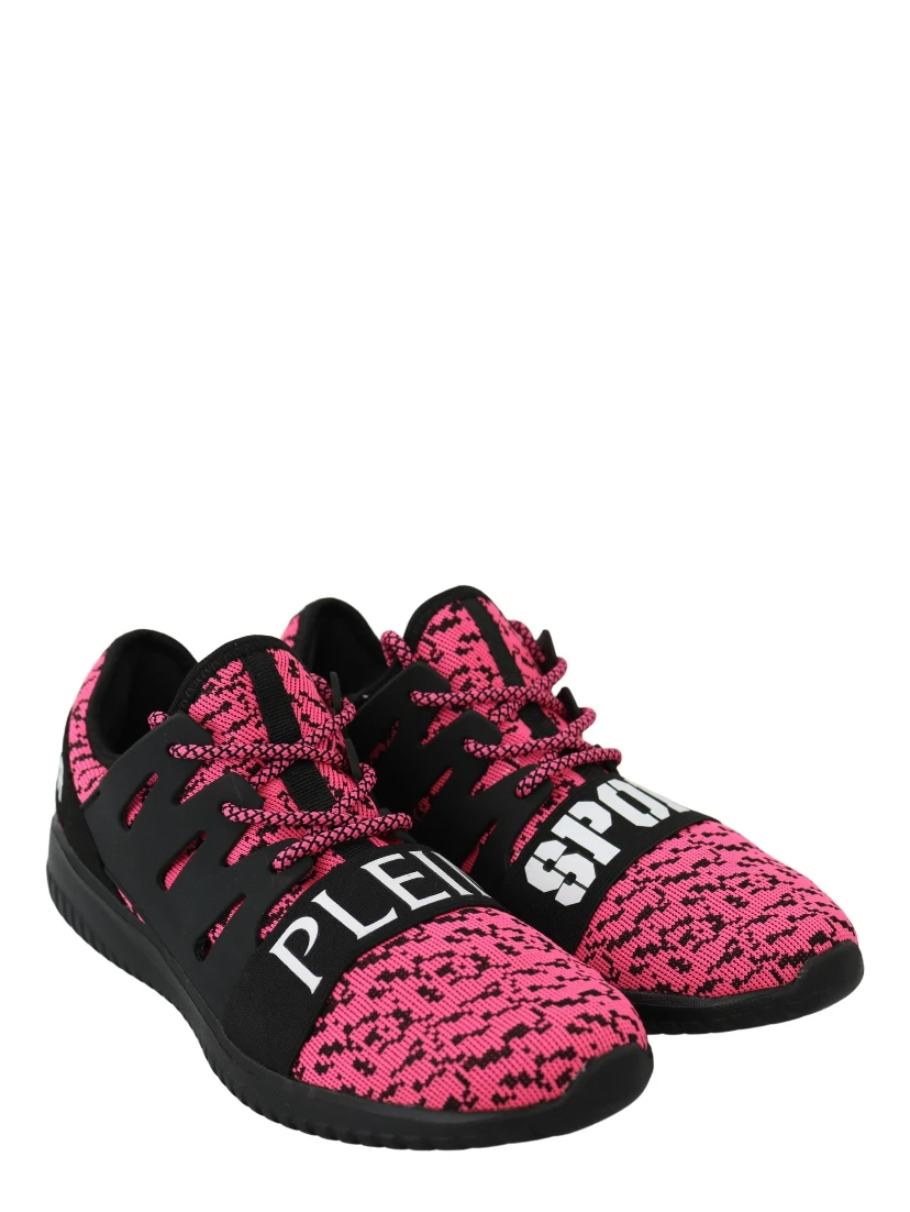 Pink Blush Polyester Runner Joice Sneakers Shoes