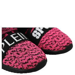 Pink Blush Polyester Runner Joice Sneakers Shoes