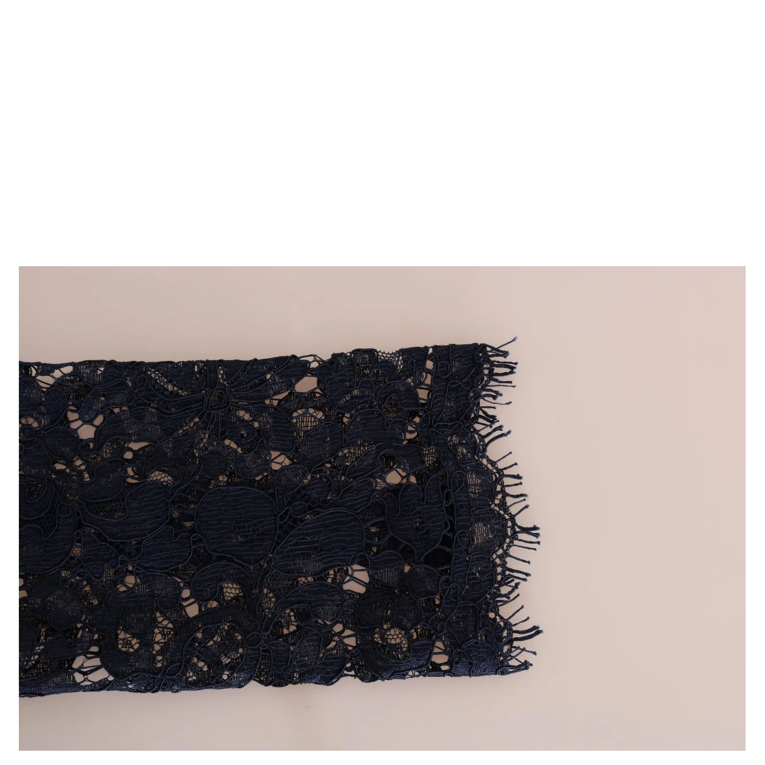 Blue Taormina Floral Lace Sheath Dress