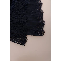 Blue Taormina Floral Lace Sheath Dress