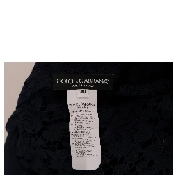 Blue Taormina Floral Lace Sheath Dress