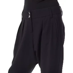 Black Polyester Pant