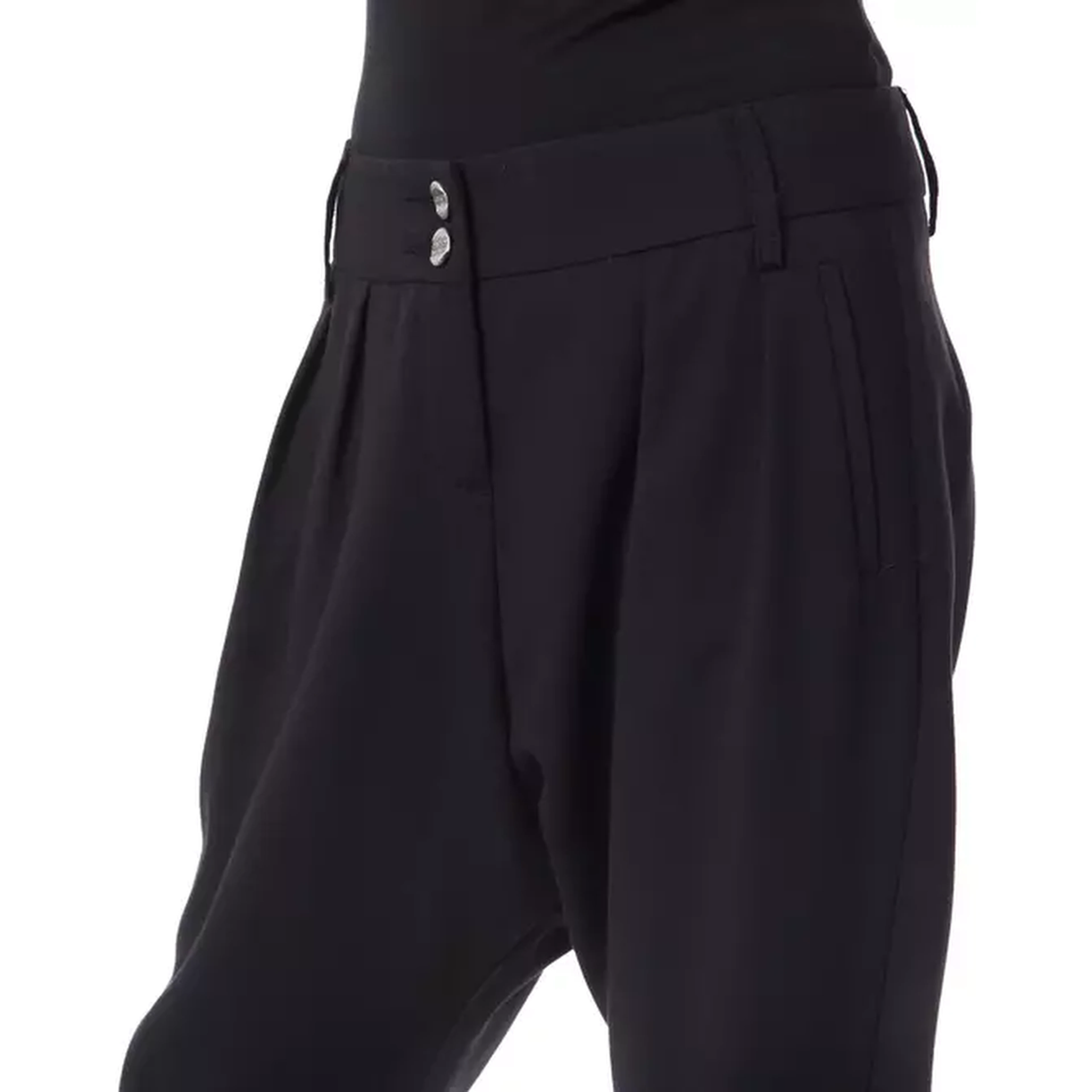 Black Polyester Pant