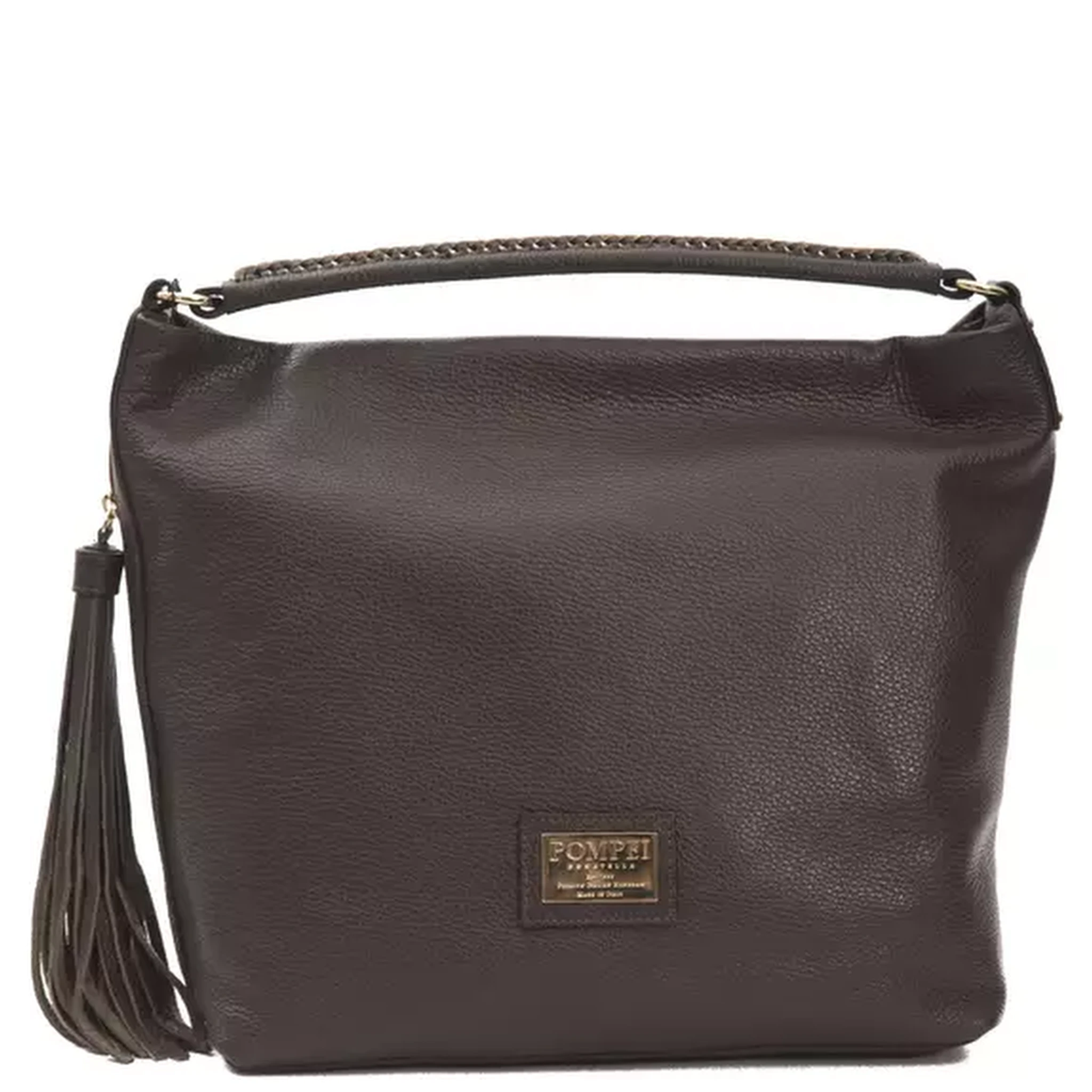 Brown Leather Shoulder Bag