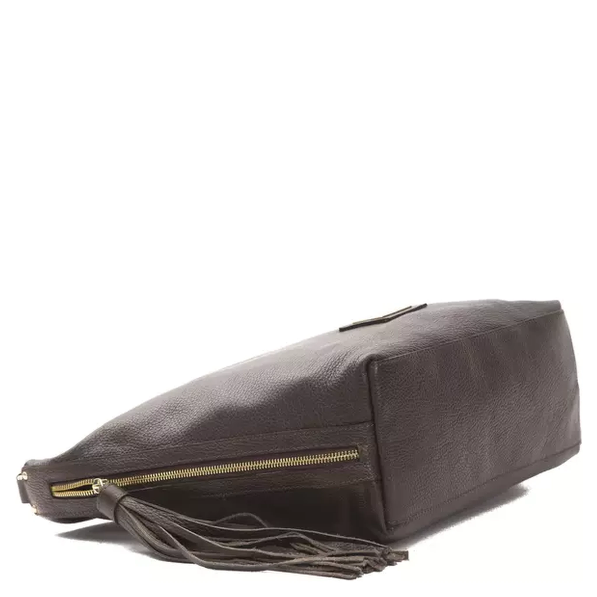 Brown Leather Shoulder Bag