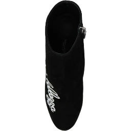 Black Suede L'Amore E'Bellezza Boots Shoes