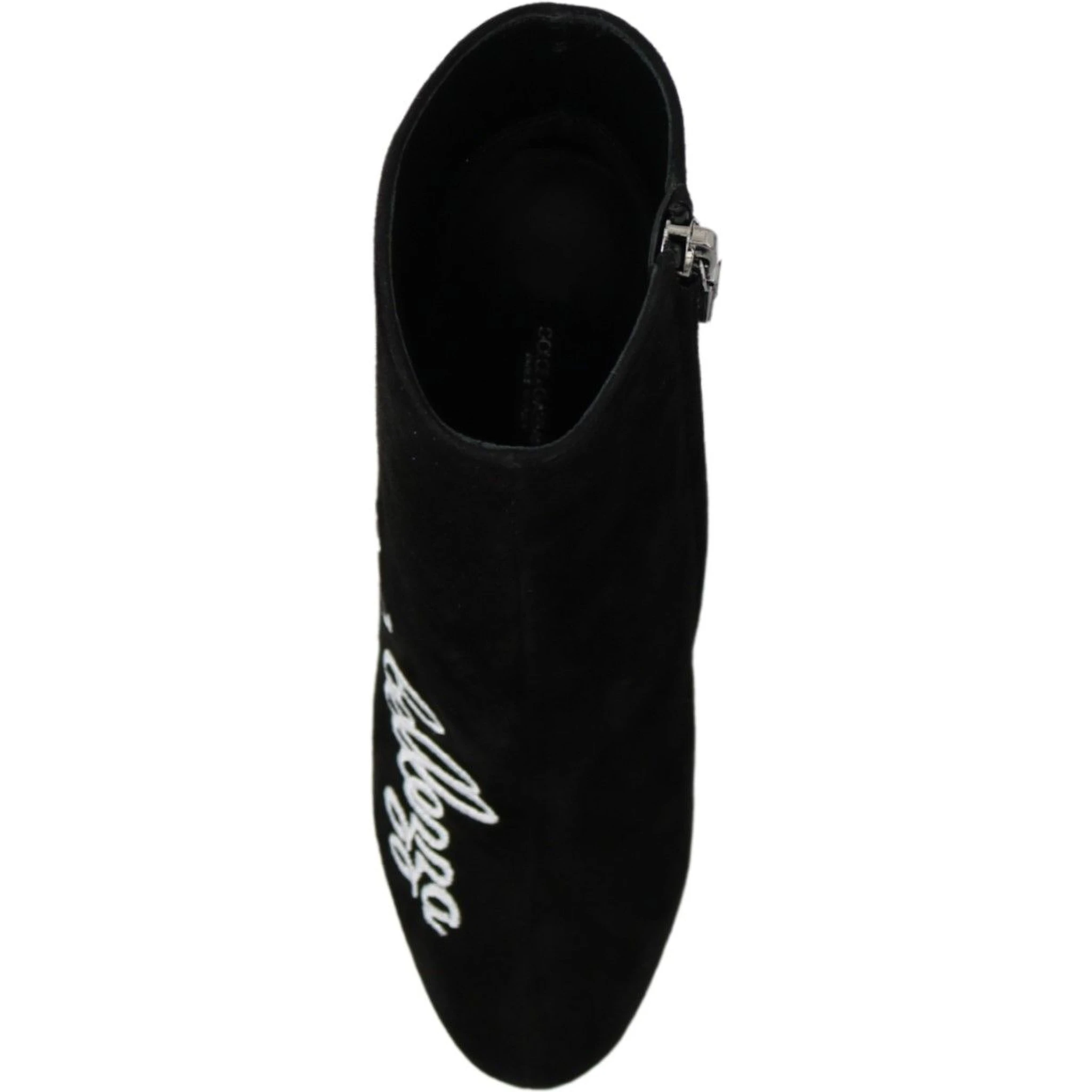 Black Suede L'Amore E'Bellezza Boots Shoes