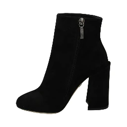 Black Suede L'Amore E'Bellezza Boots Shoes