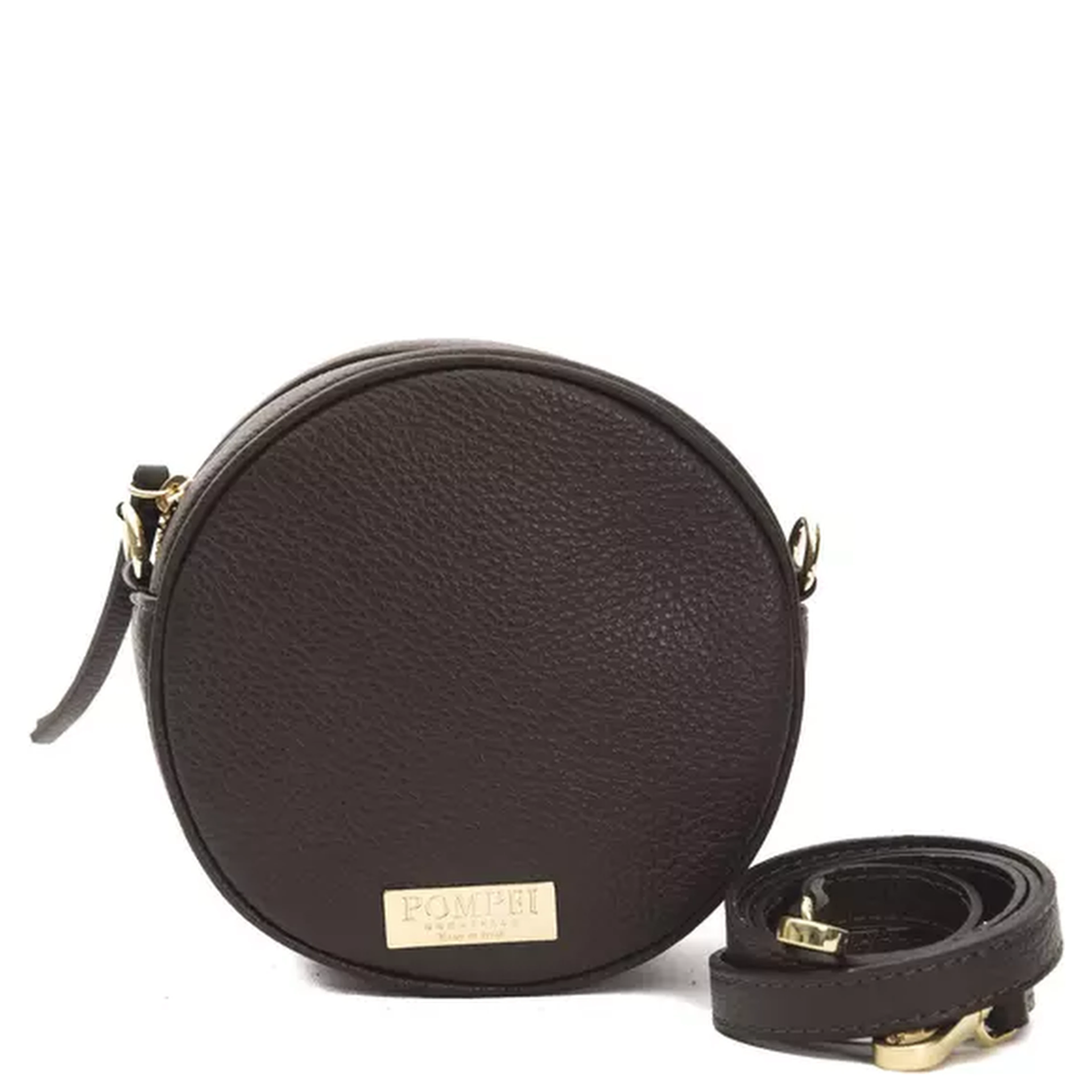 Brown Leather Crossbody Bag
