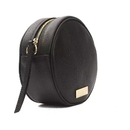 Black Leather Crossbody Bag