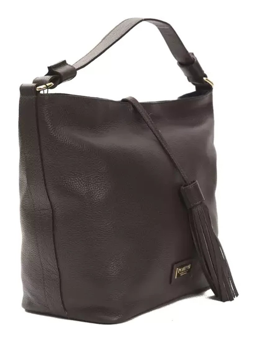 Brown Leather Shoulder Bag