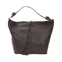 Brown Leather Shoulder Bag