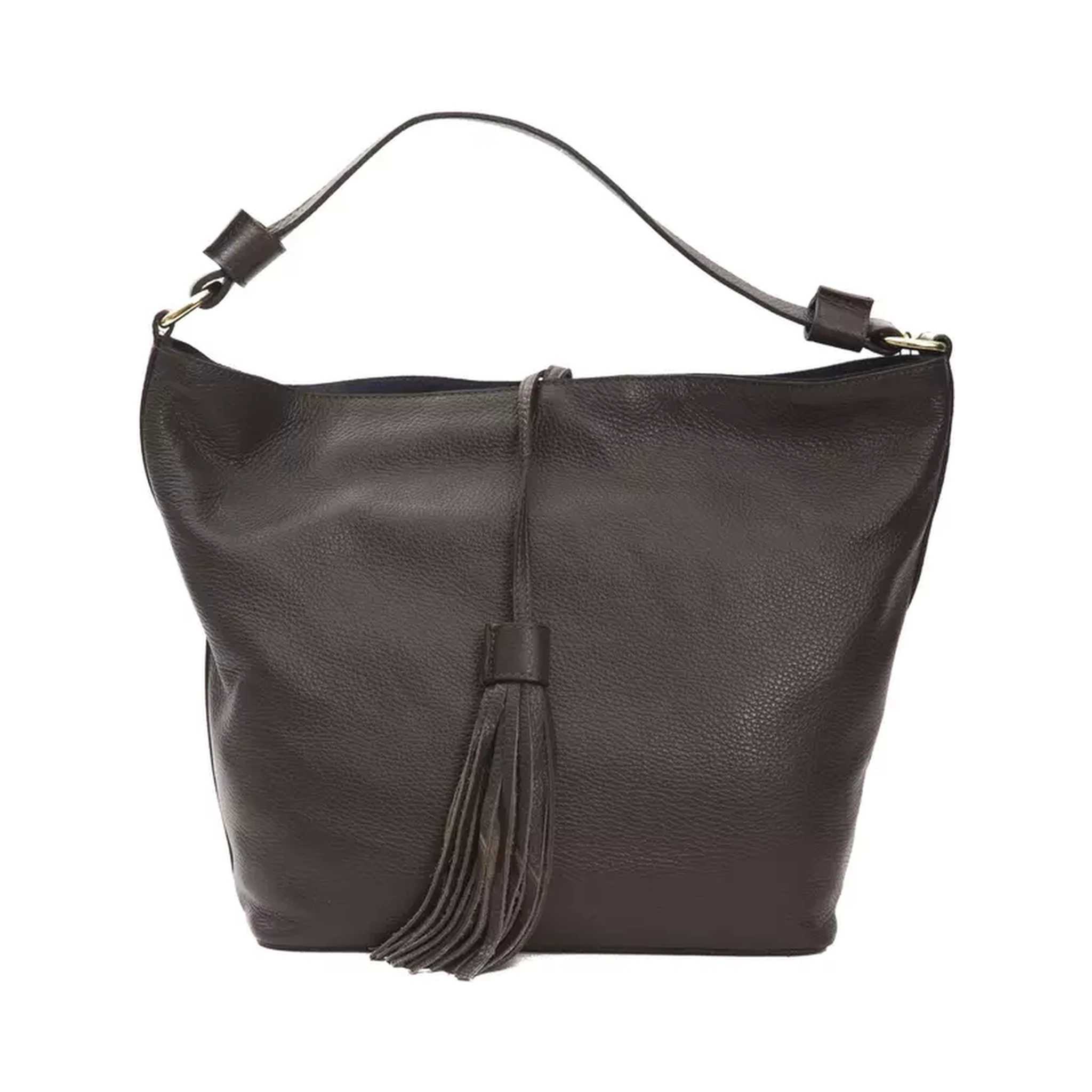 Brown Leather Shoulder Bag