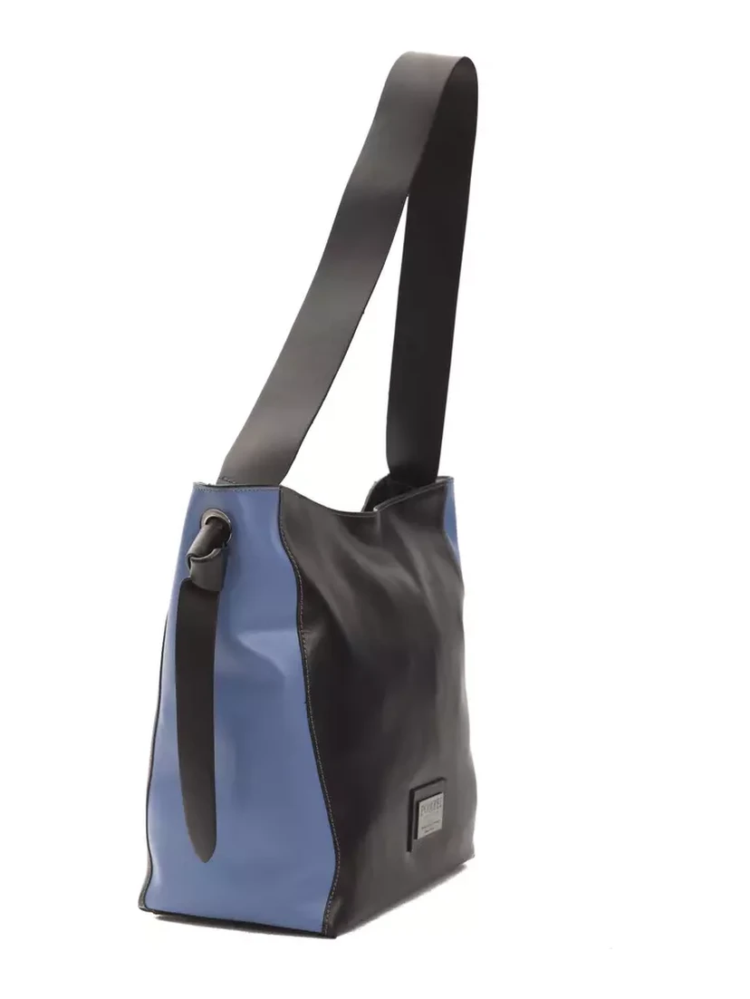 Black Leather Shoulder Bag