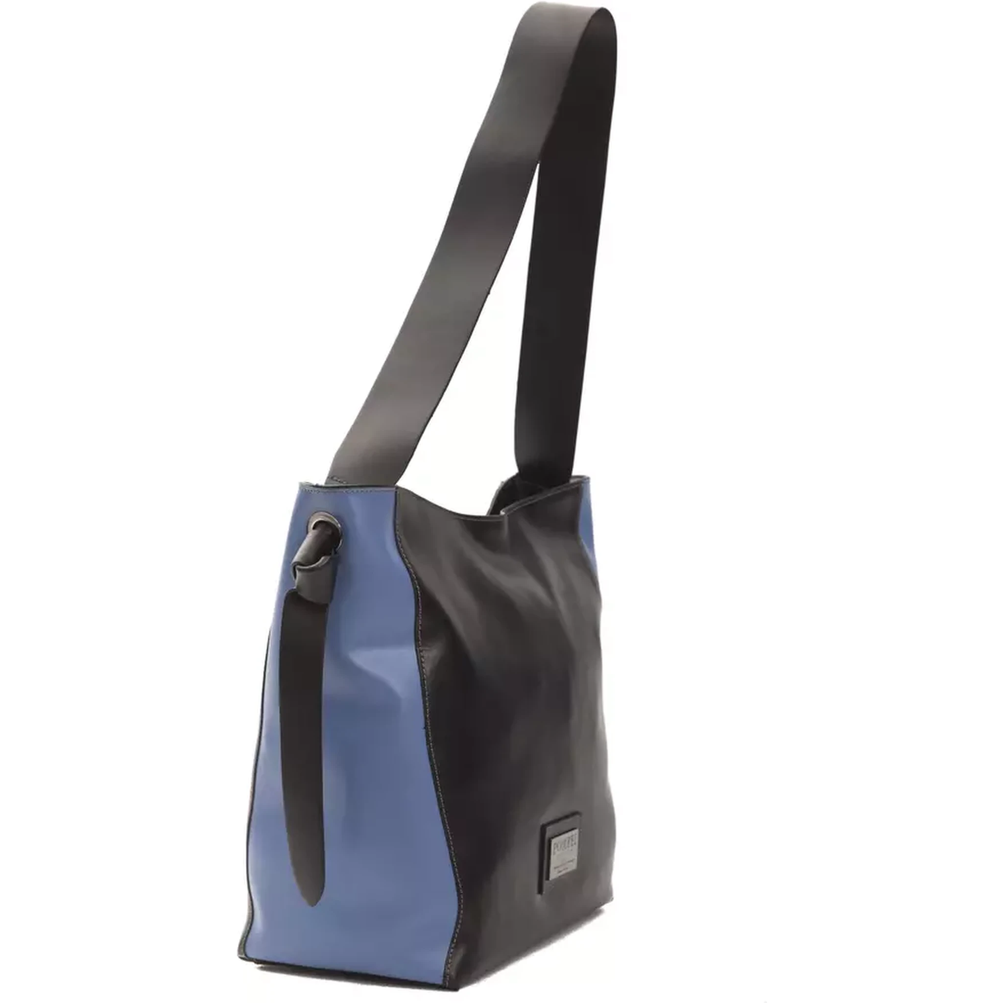 Black Leather Shoulder Bag