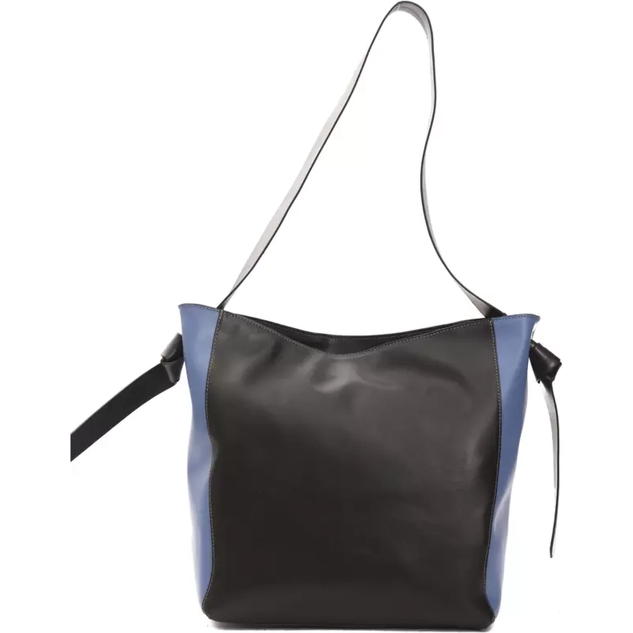 Black Leather Shoulder Bag