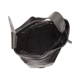 Black Leather Shoulder Bag