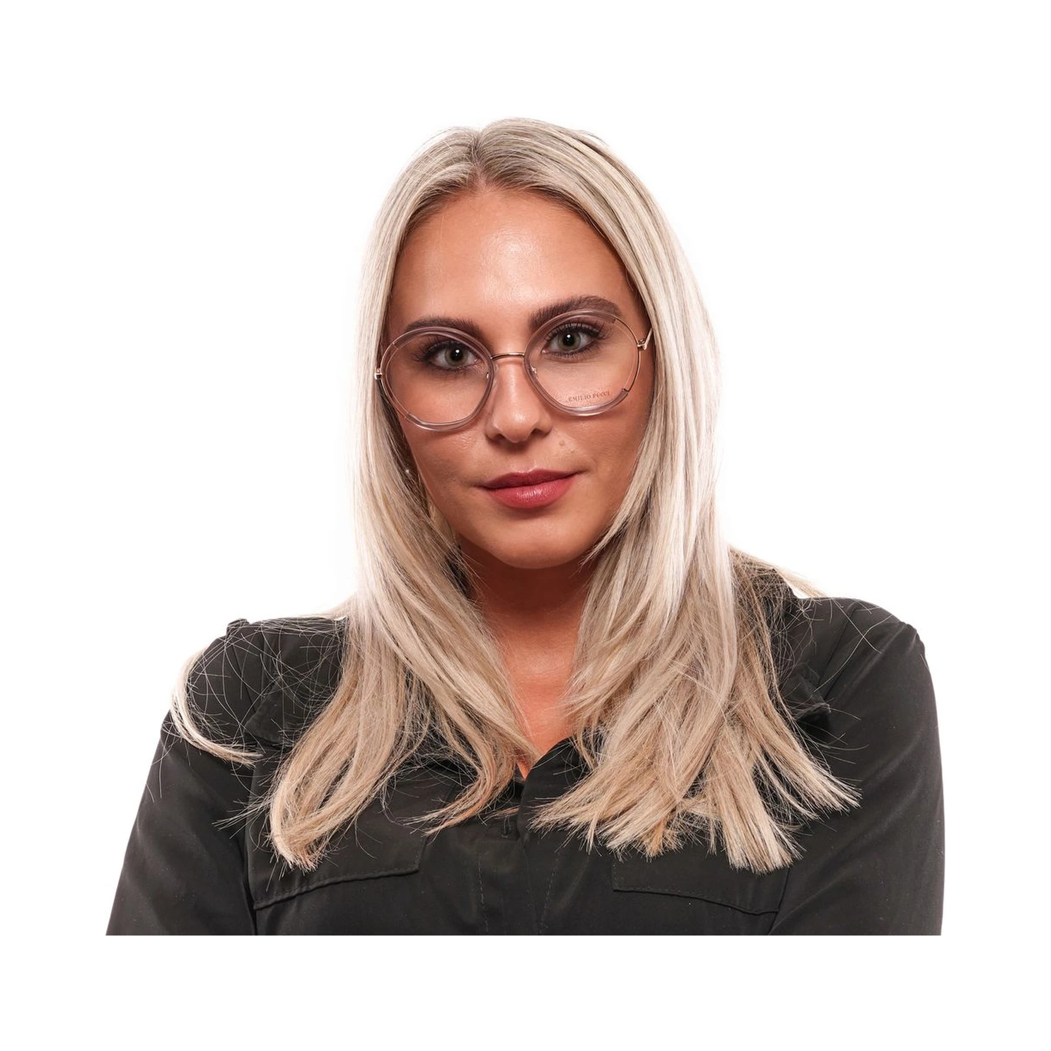 Purple Metal & Plastic Glasses (Frames)