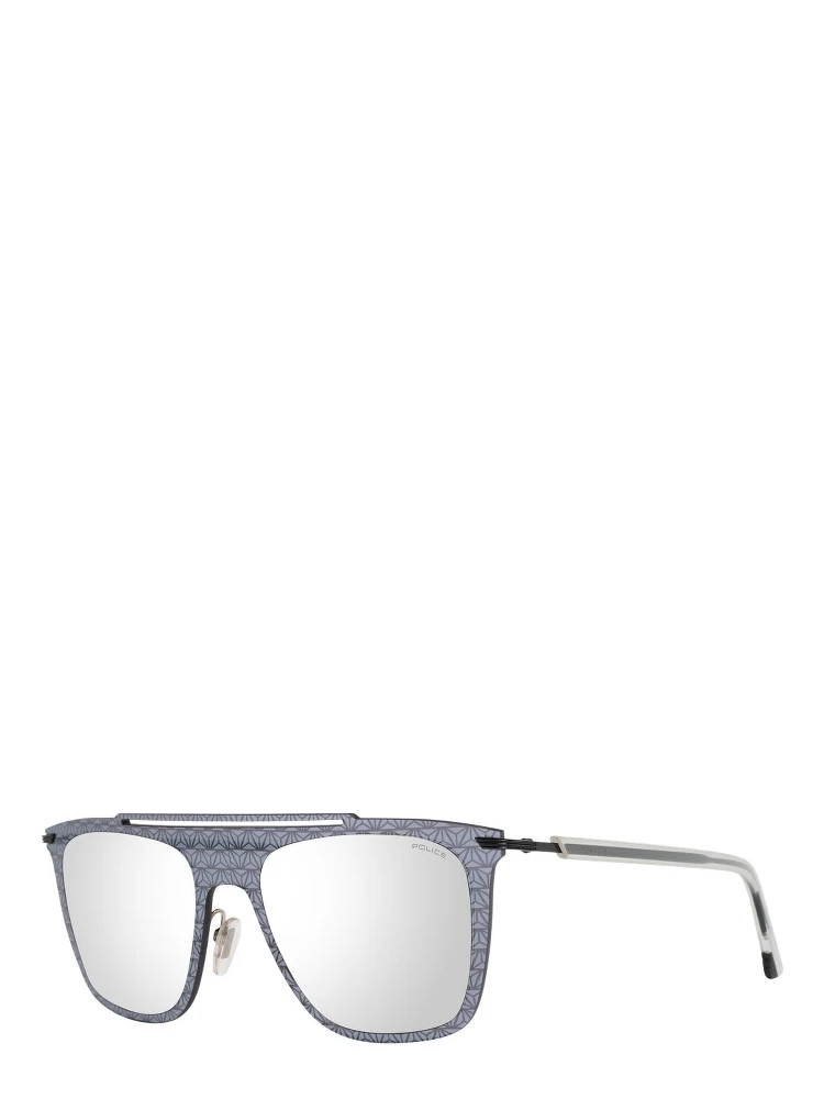 Gray Plastic Sunglasses