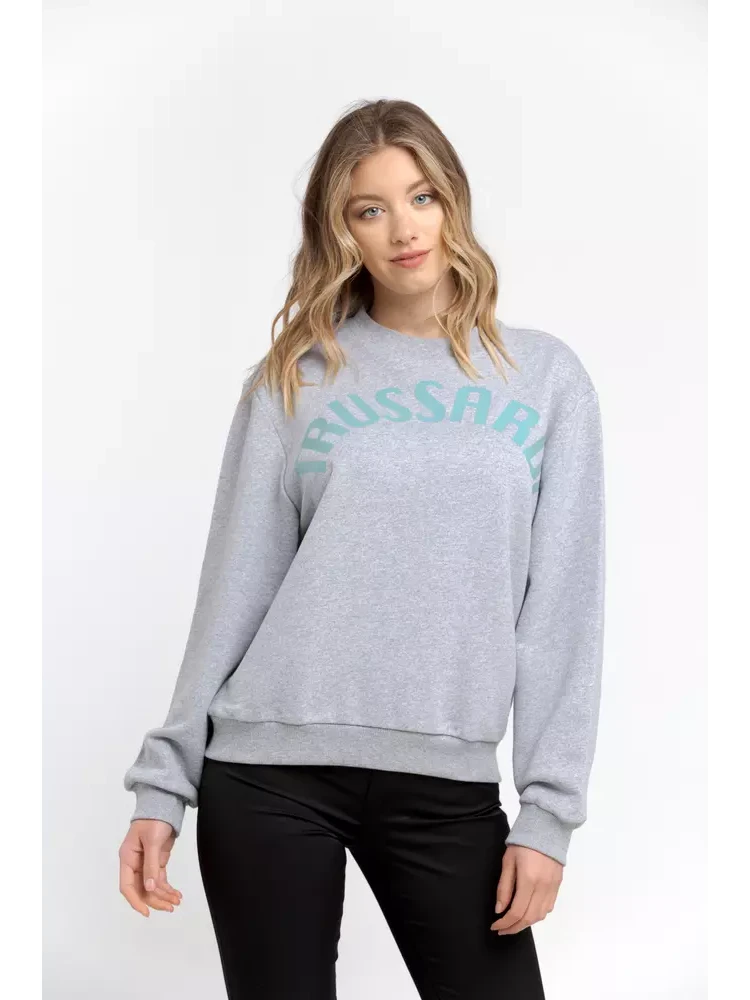 Gray Cotton Sweatshirt