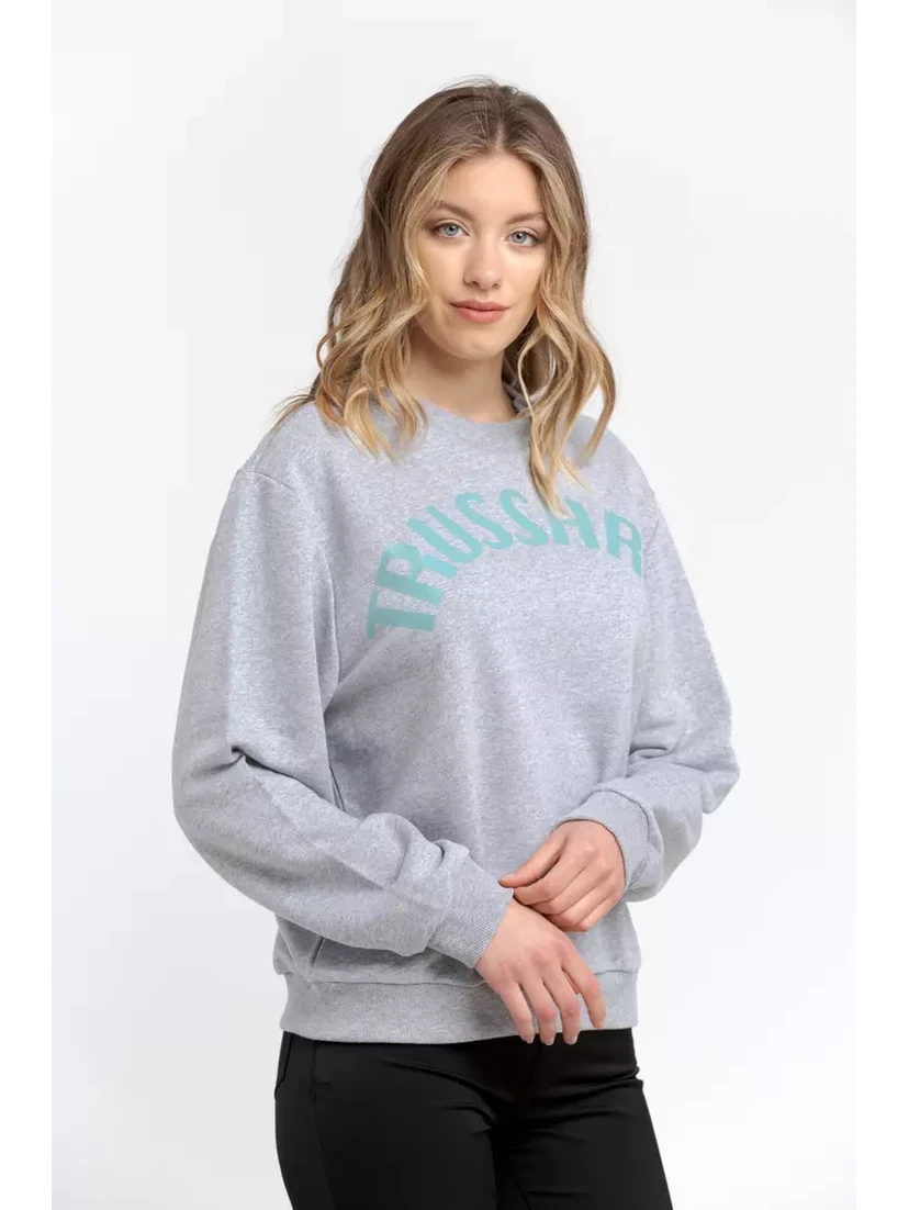Gray Cotton Sweatshirt
