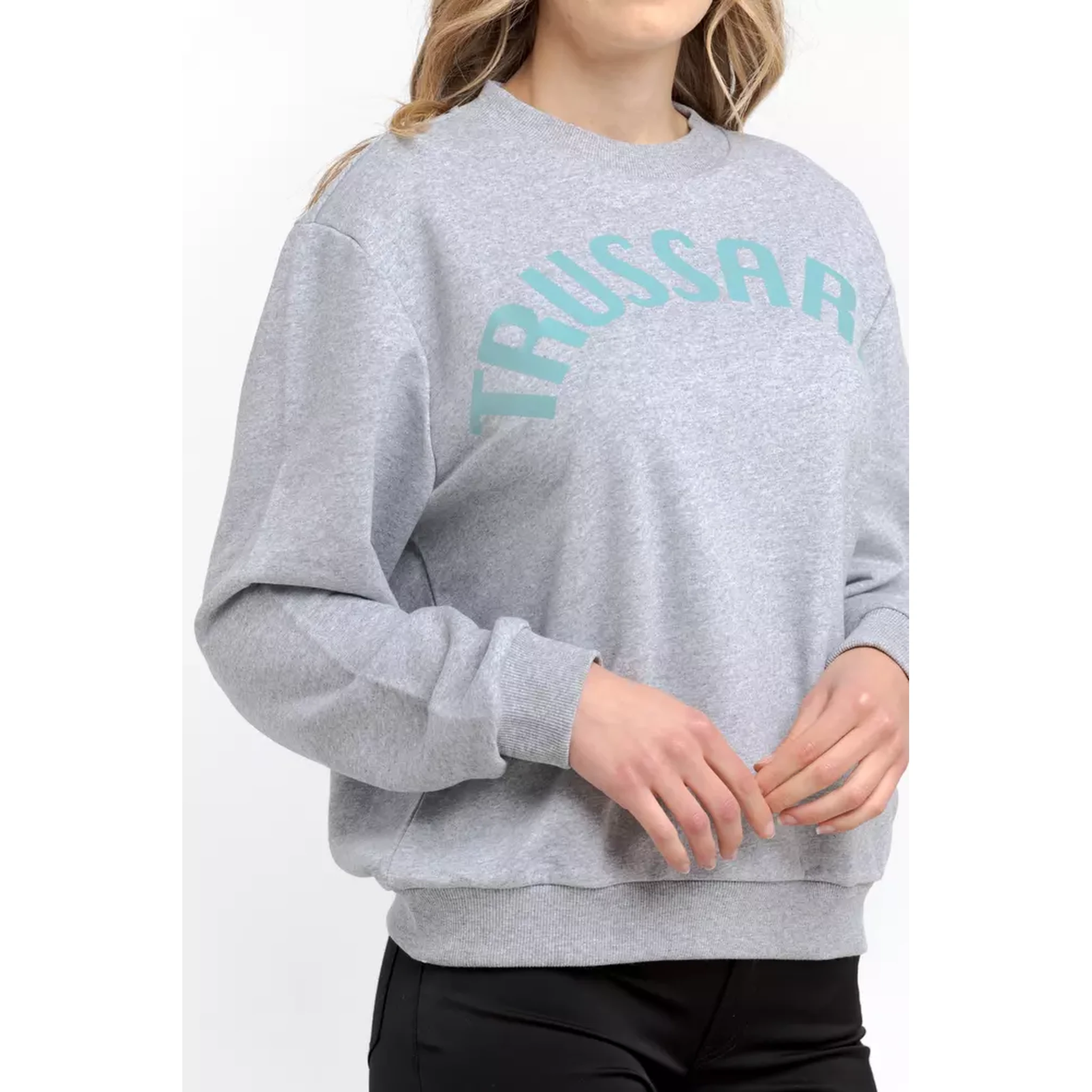 Gray Cotton Sweatshirt
