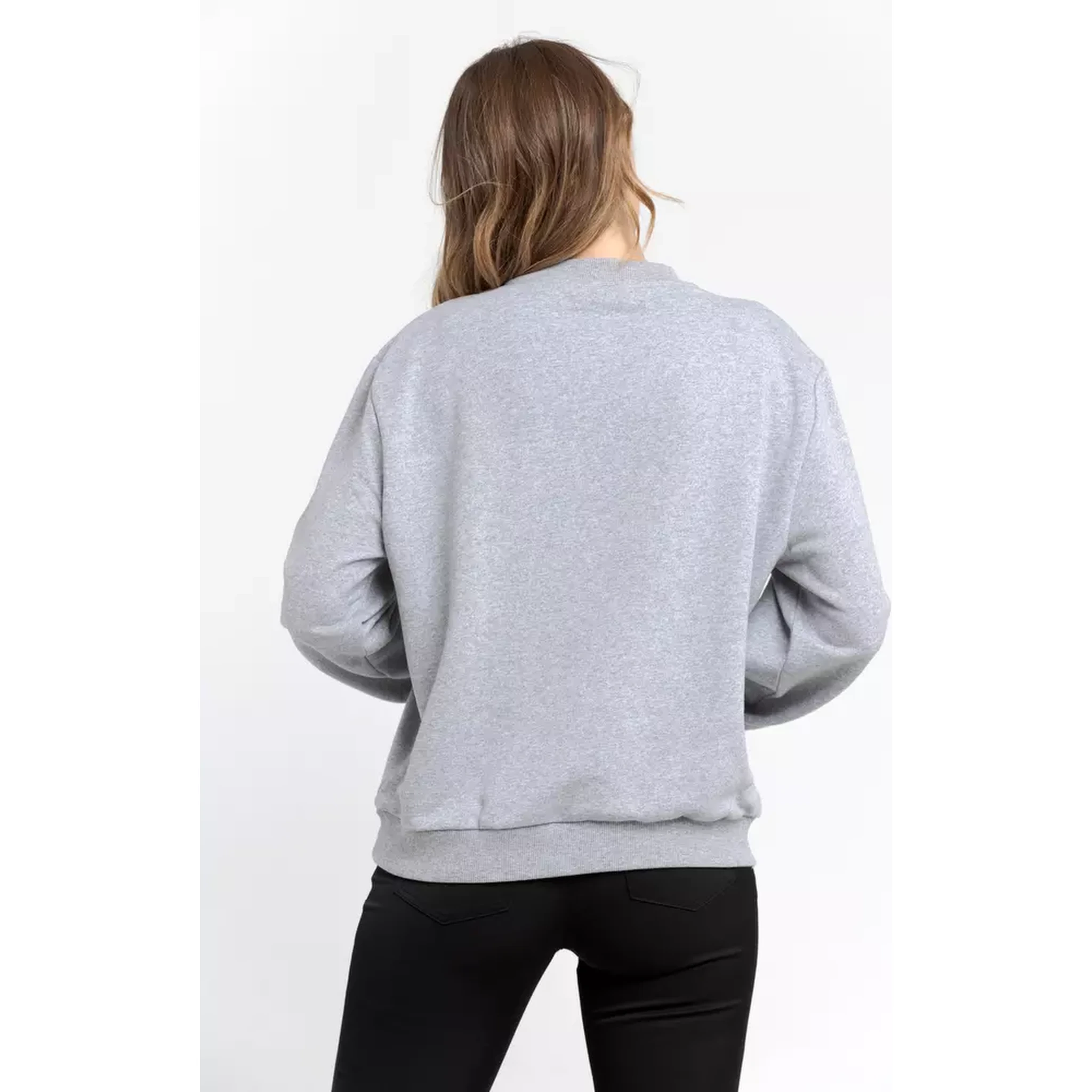 Gray Cotton Sweatshirt