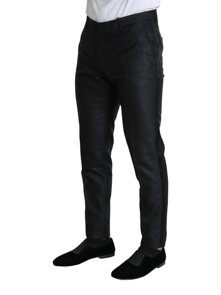 Black Metallic Skinny Trouser Dress alternative