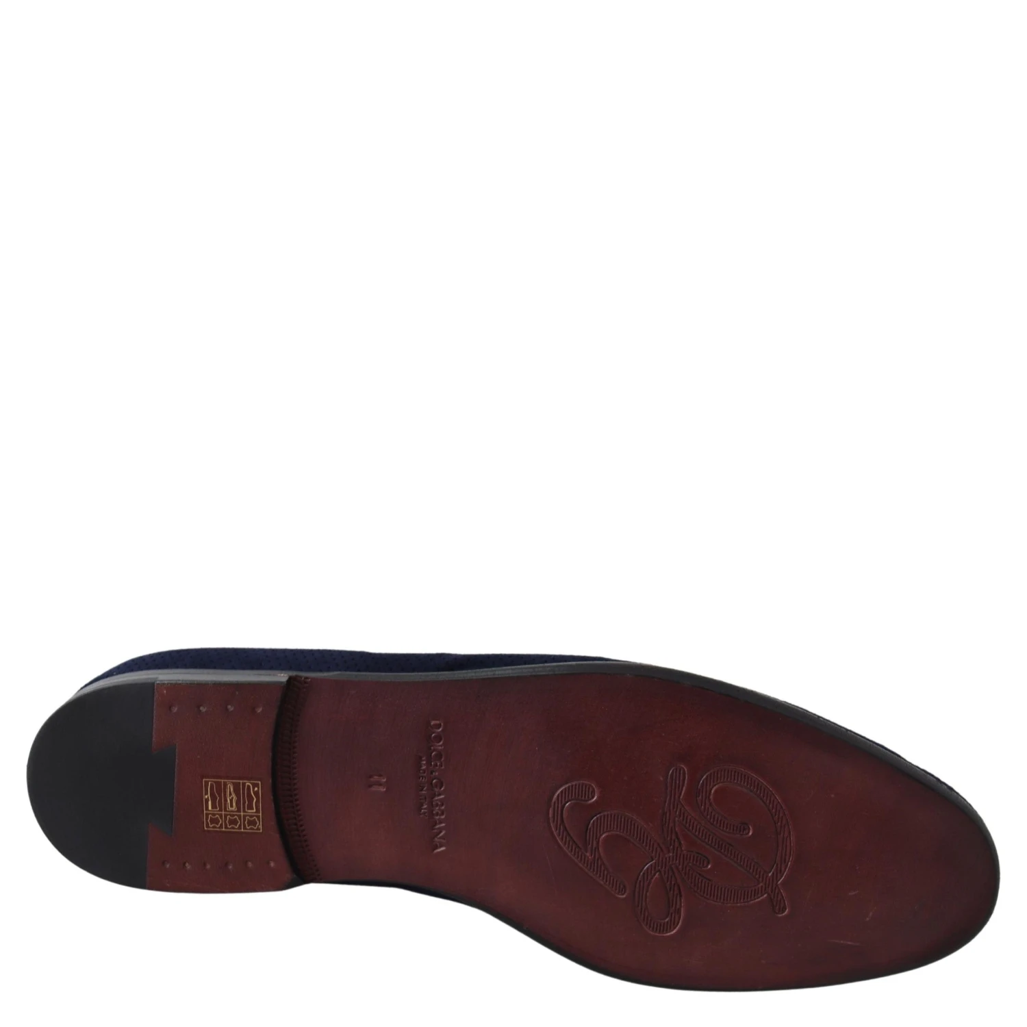 Blue Suede Caiman Loafers Slippers Shoes