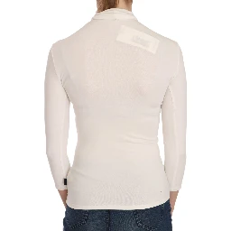 Crew Neck It Is Not A Frame Up! Print Blouse