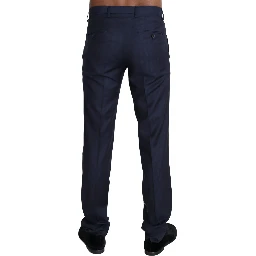 Navy Blue Dress Formal Men Trouser Pants