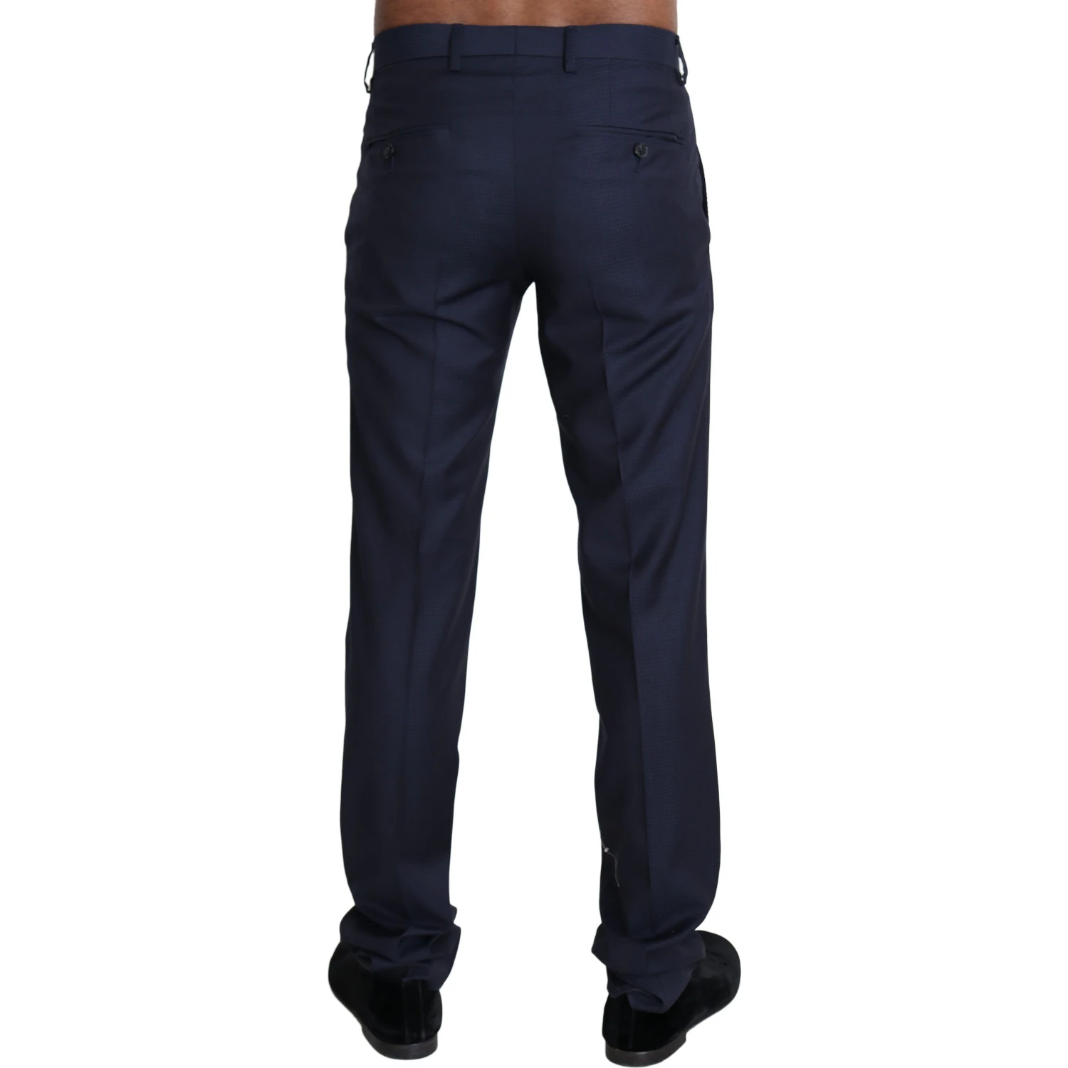 Navy Blue Dress Formal Men Trouser Pants