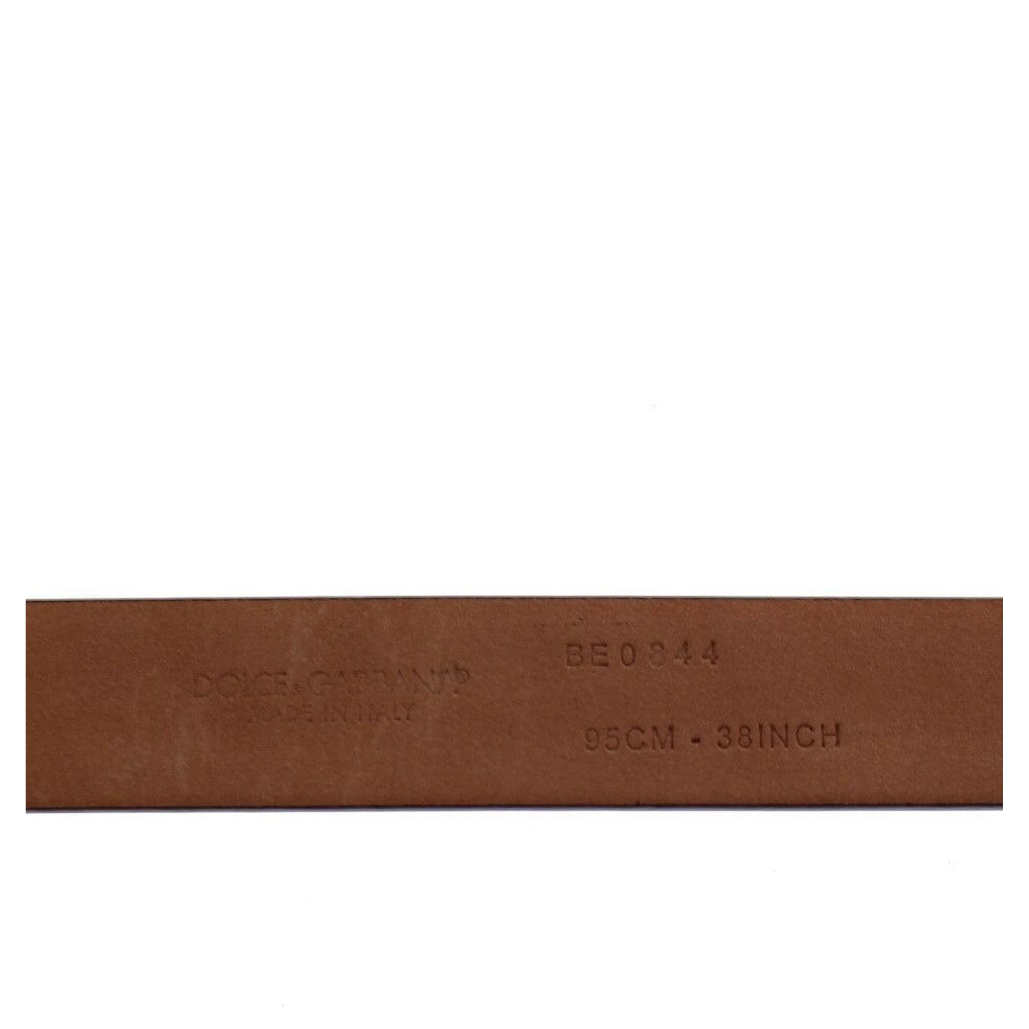 Purple Leather Logo Cintura Gürtel Belt