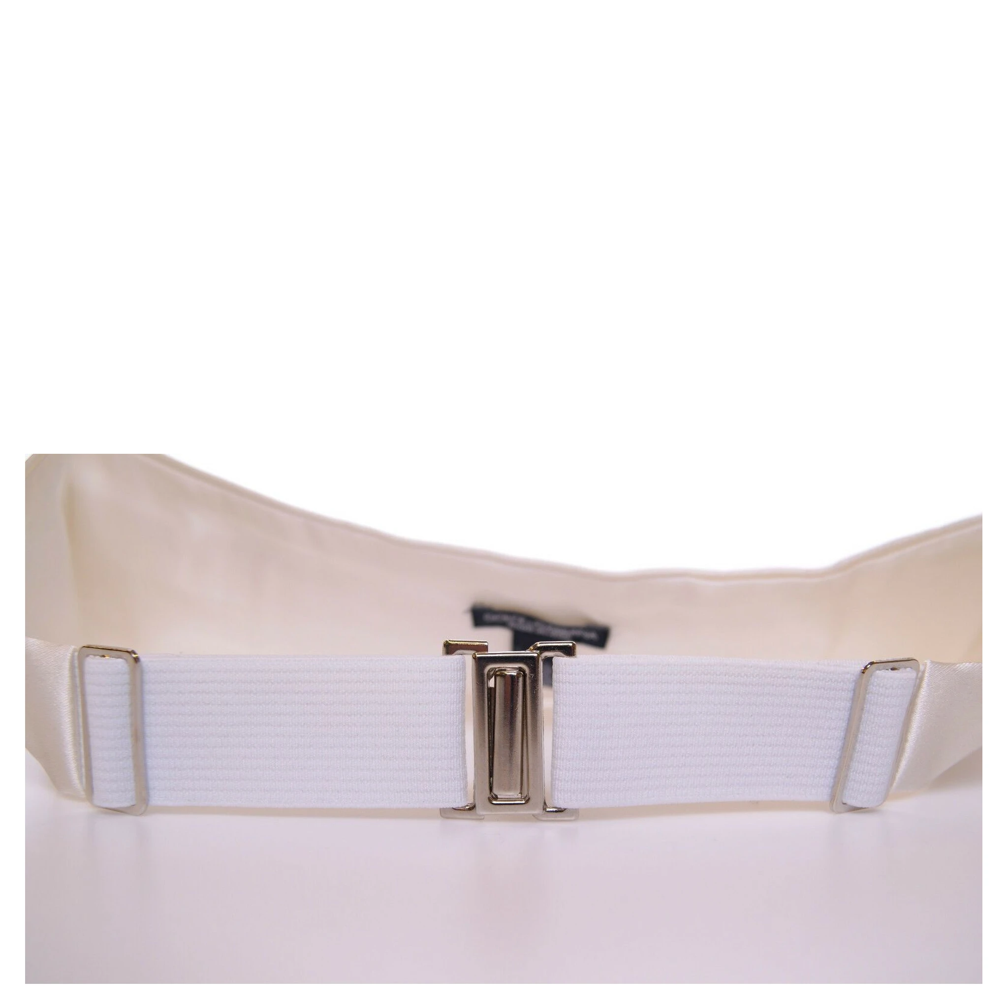 White Waist Tuxedo Smoking Belt Cummerbund