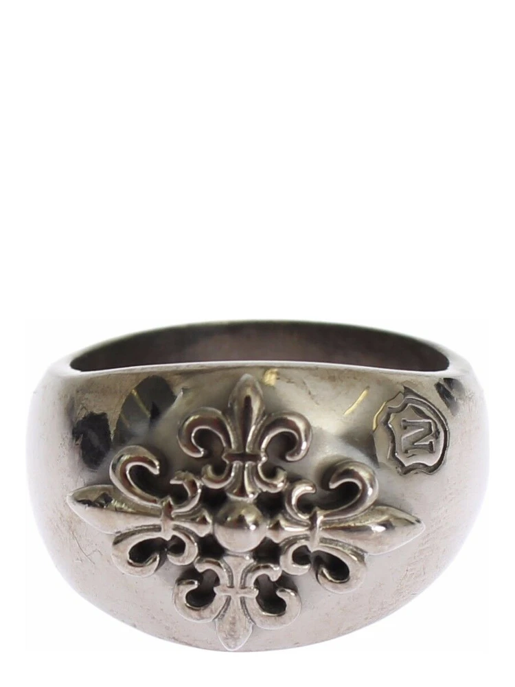 Silver 925 Sterling Authentic  Crest Ring