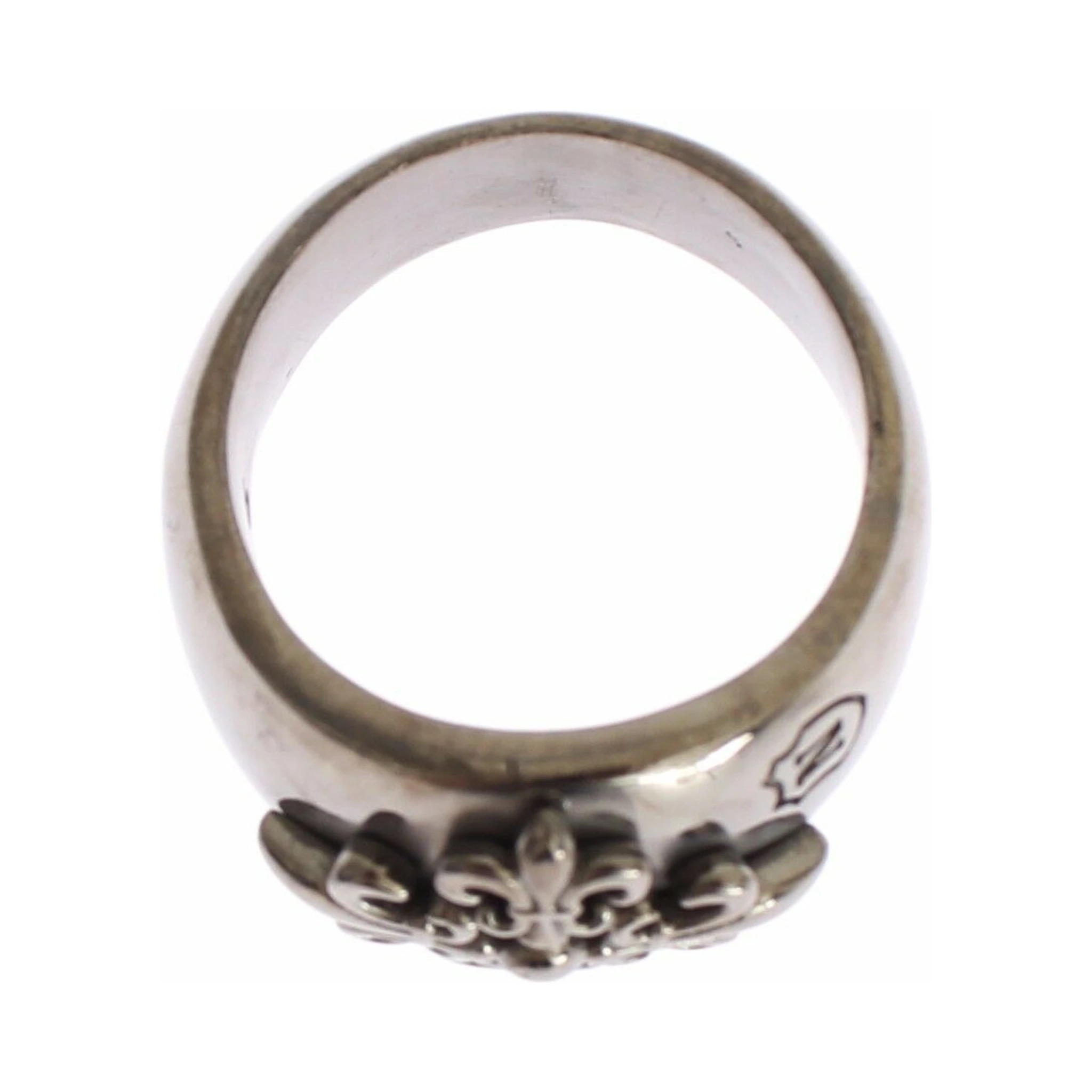 Silver 925 Sterling Authentic  Crest Ring
