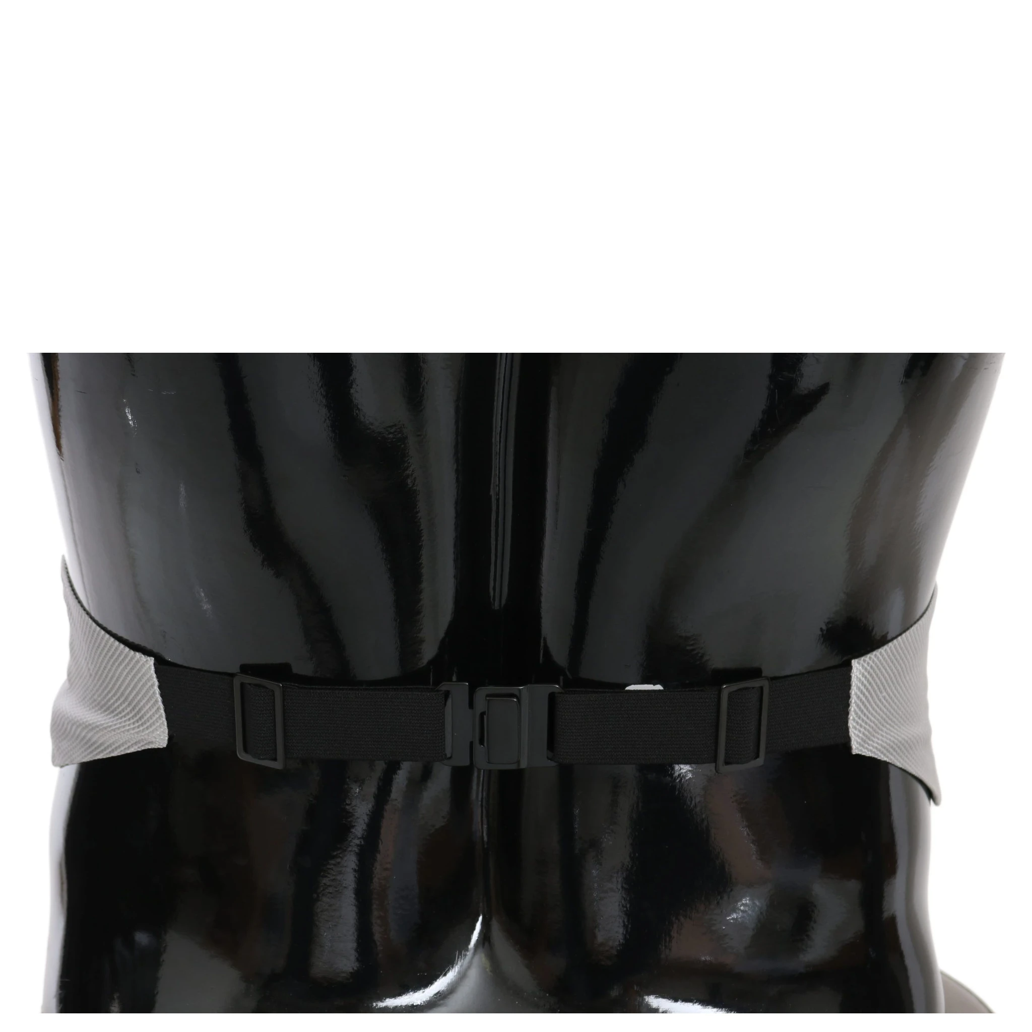 Gray Men Waist Belt 100% Silk Cummerbund