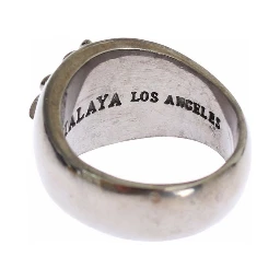 Silver 925 Sterling Authentic  Crest Ring