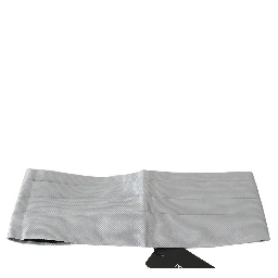 Gray Men Waist Belt 100% Silk Cummerbund