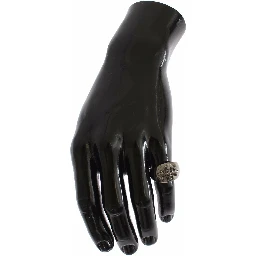 Silver 925 Sterling Authentic  Crest Ring