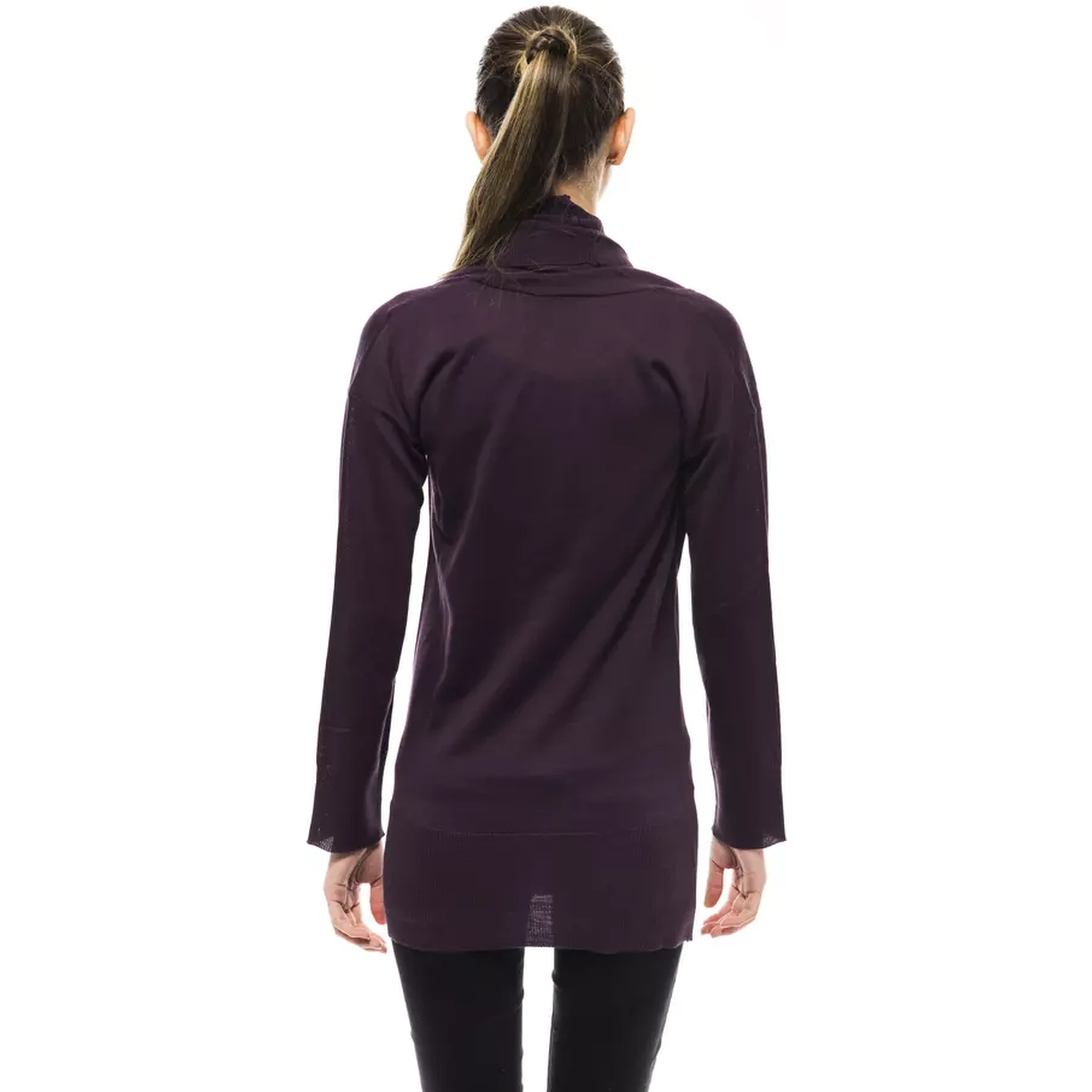 Purple Wool Sweater