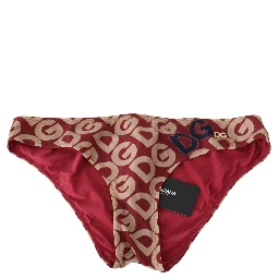 Multicolor DG Logo Print Bottom Beachwear Bikini Swimsuit